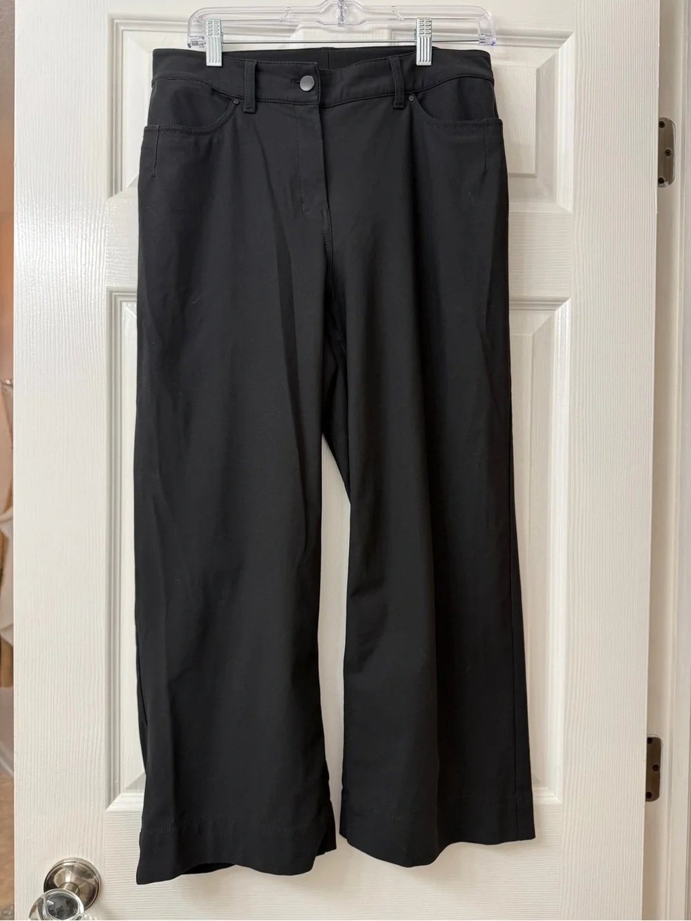 lululemon athletica Black Wide-Leg Ankle Pants - Picture 2 of 3